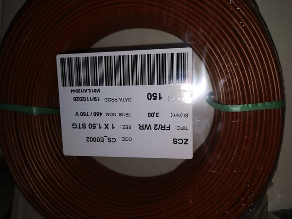 Ambrogio Installationskit 150m - Qualitätskabel Ø3,0mm dickes Kabel